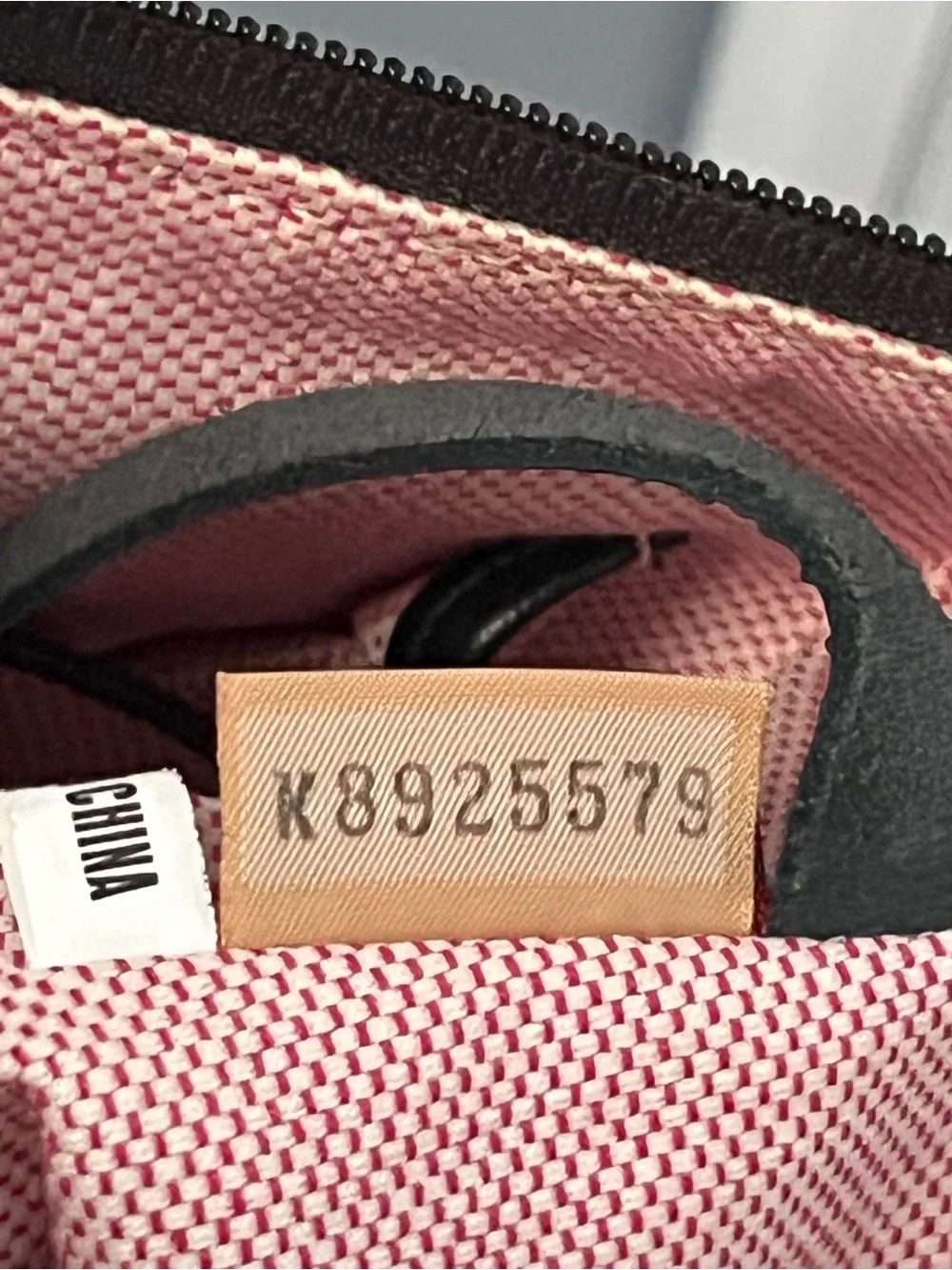 Dooney & Bourke black monogram canvas hobo handbag snap pockets Blue Duck READ